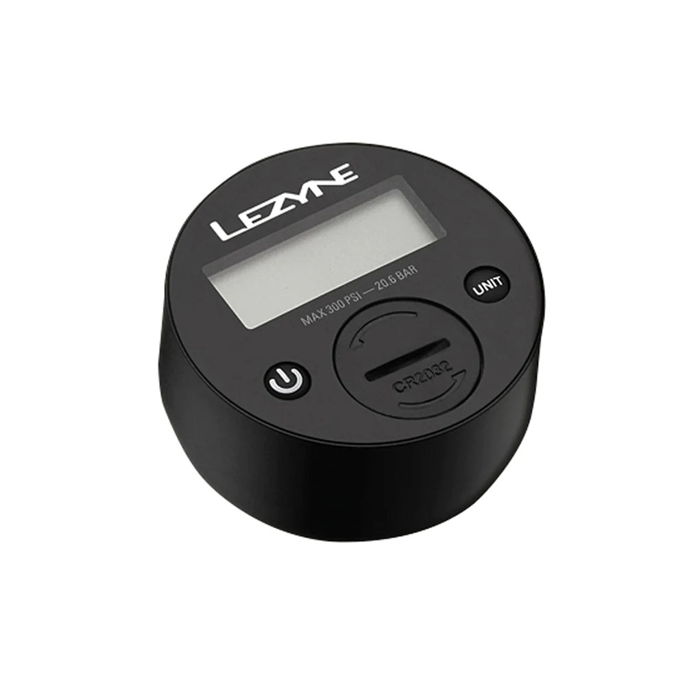 Premium Lezyne tubeless inflator floor pump with digital accuracy