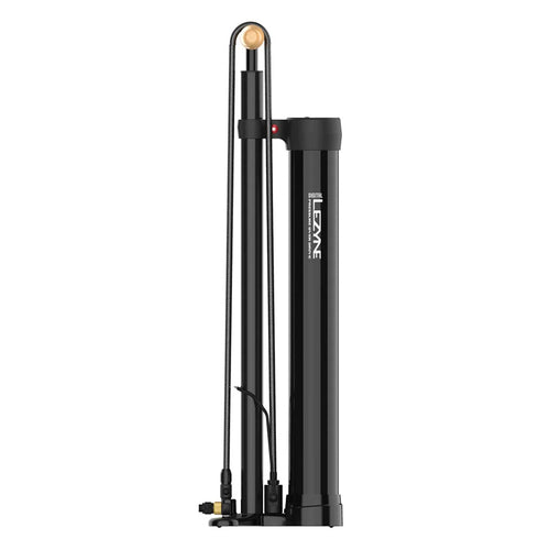 Lezyne tubeless floor pump with digital gauge and ABS-1 Pro chuck