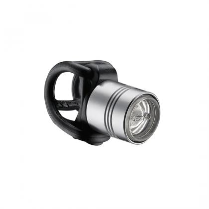 Lezyne Femto Drive Front Light Silver – 15 lumens LED bike light