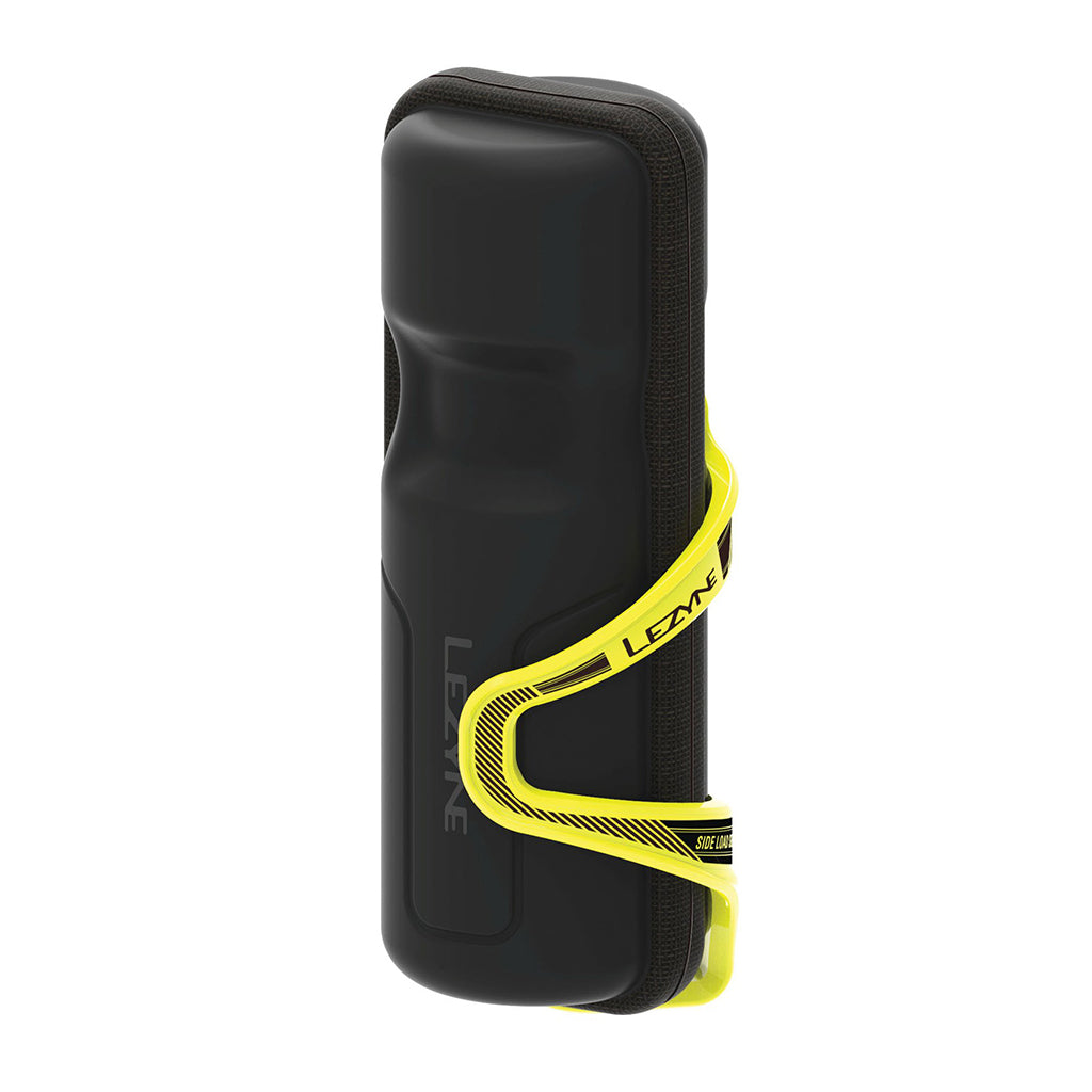  Lezyne Flow Tool Caddy Pro tool bag mounted in a bike's water bottle cage