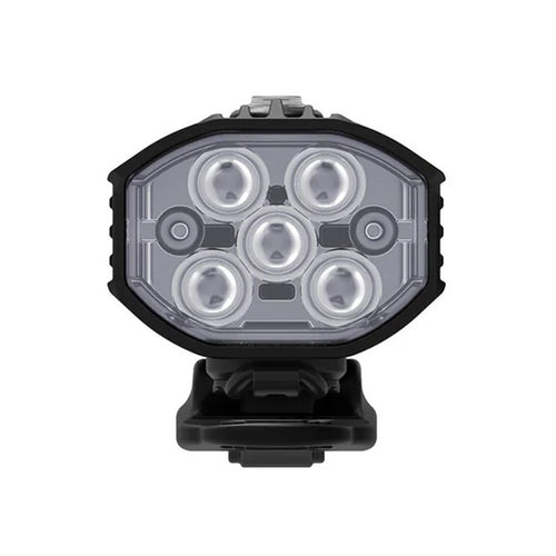 Close-up of the Lezyne LED qPRO Mount showing its GoPro-compatible design