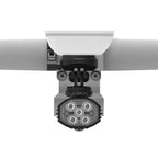 Secure Garmin/Wahoo GPS aero mount with GoPro, stainless-steel hardware
