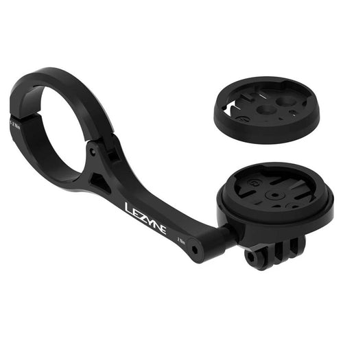 Lezyne Garmin/Wahoo GPS Forward Mount with GoPro – CNC aluminium handlebar mount