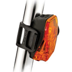 Waterproof Lezyne Laser Drive bike tail light with 180° visibility