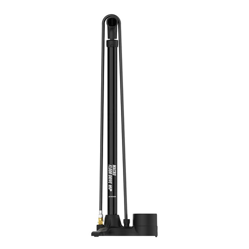 Durable Lezyne floor pump with steel barrel and Composite Matrix base