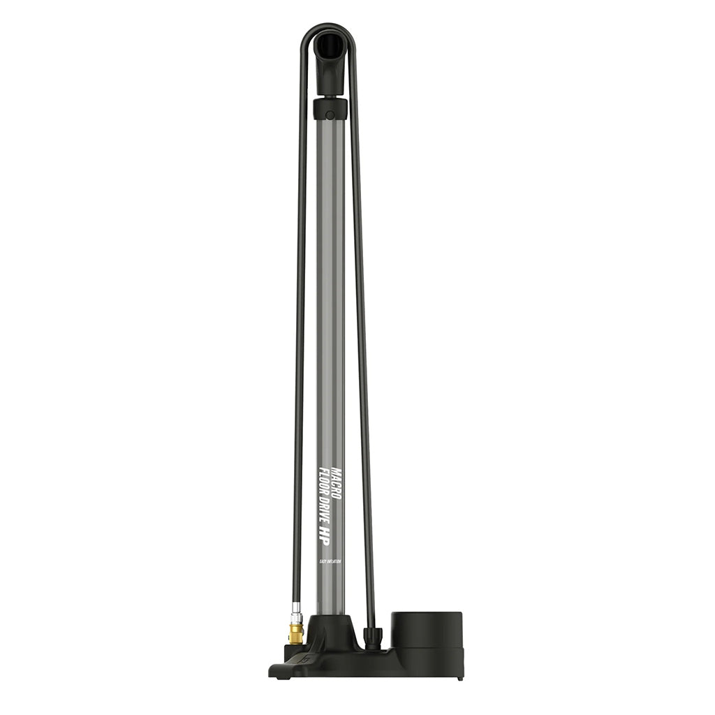 High pressure Lezyne floor pump 220 PSI for Presta and Schrader valves