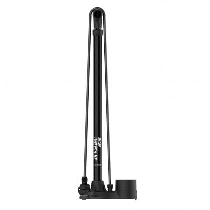 Lezyne Dual Valve Macro Drive floor pump with composite base and handle
