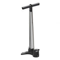Lezyne Macro Drive Digital Floor Pump – Silver Front View

