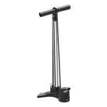 Lezyne Macro Drive Digital Floor Pump – Silver Front View

