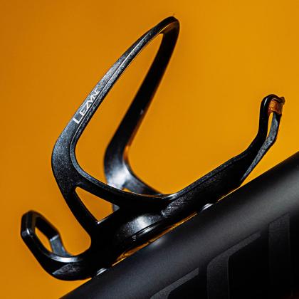 Bike water bottle cage with AirTag mount Lezyne Matrix Air Cage