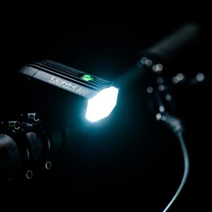 Compact and lightweight Lezyne Micro Drive 800+ front light 135g