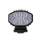 Front view of Lezyne Micro Drive 800+ front light with QPRO mount