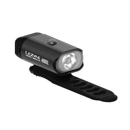 Lezyne Mini Drive 400XL front bike light black 400 lumens