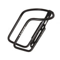 Lezyne Power Bottle Cage in a matte black finish mounted on a bicycle frame.
