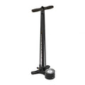 Lezyne Sport Gravel Drive floor pump in matt black for gravel bikes

