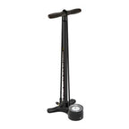 Lezyne Sport Gravel Drive floor pump in matt black for gravel bikes

