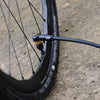 Lezyne gravel bike pump with Tubeless Chuck and 3.5-inch gauge

