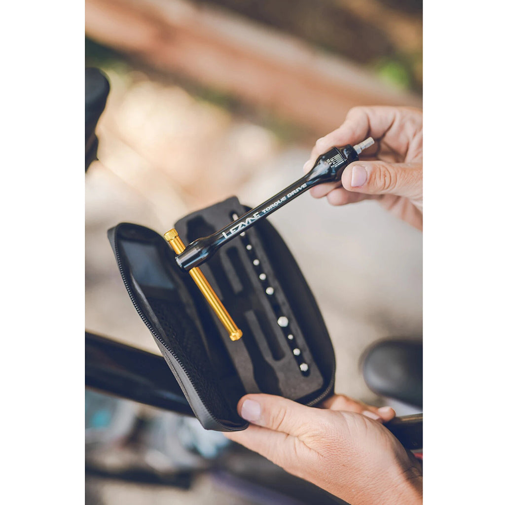 Machined alloy Lezyne Torque Drive with removable handle

