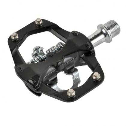 Side view of Xpedo TRVS DUO commuter pedal with forged aluminum body