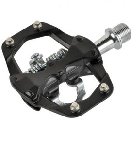 Xpedo TRVS Duo Clipless Pedal (One Side SPD)-(Black)