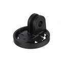  A close-up of the Magicshine Garmin To GoPro Adapter, showing its Garmin quarter-turn interface on one side.