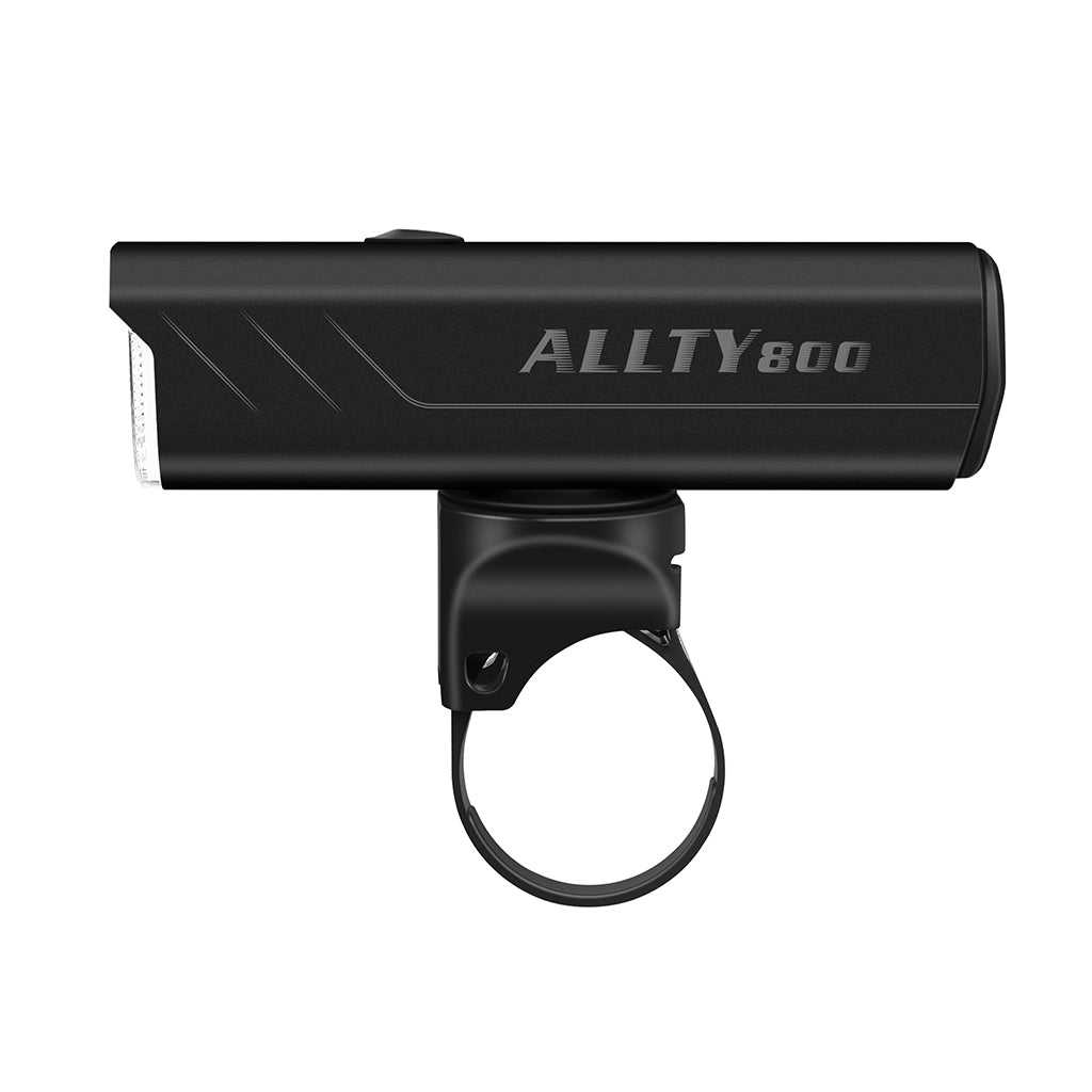 High-lumen MAGICSHINE ALLTY 800V2.0 front light mounted on road bike