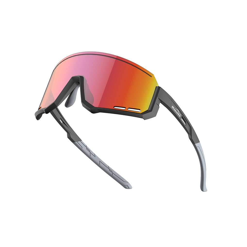 Shop Magicshine Sprinter Photochromic Sunglasses-Red  Online in India | United By Cycling