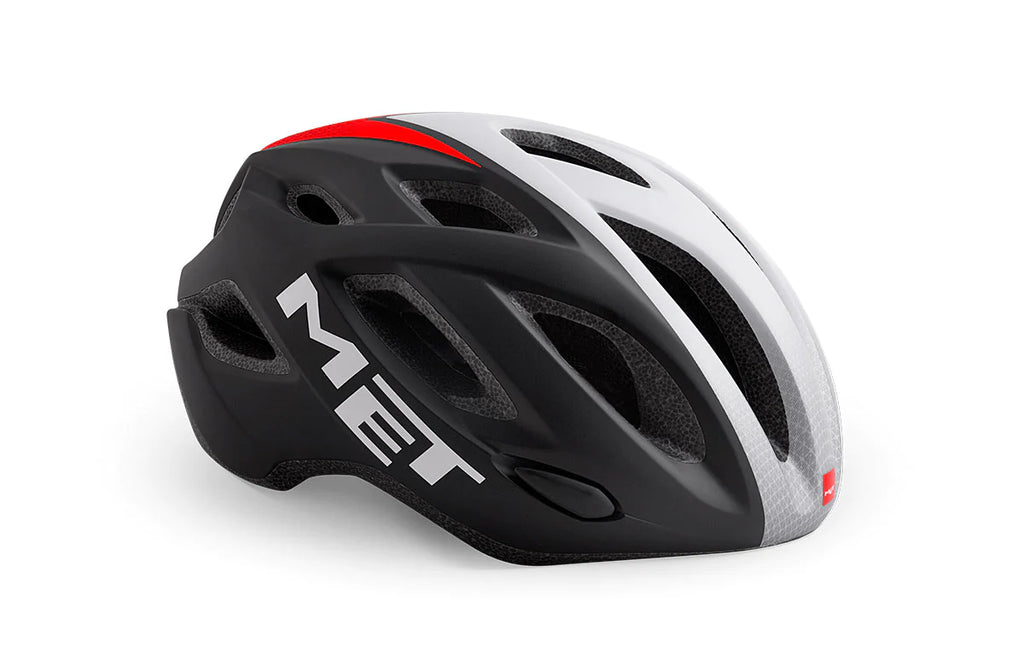 MET Idolo helmet (White/red/Matt) - Medium