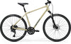Side view of the Merida Crossway 300 III2 aluminum hybrid bicycle.