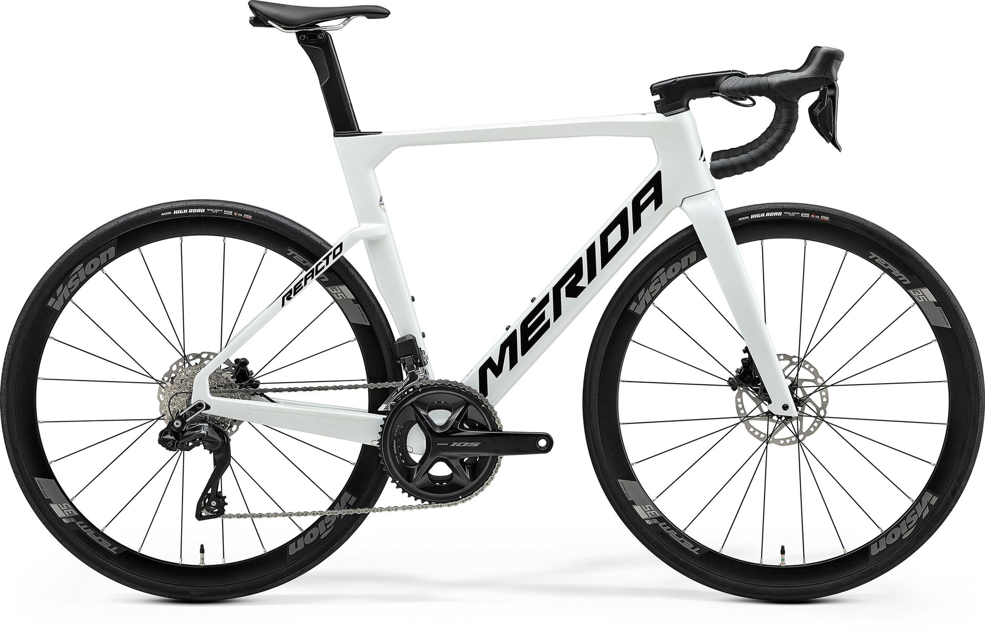Merida REACTO 5000 IV1 Carbon Aero Road Bike 105 Di2 – United By Cycling