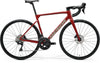 Side view of the Merida Scultura 4000 V3, an award-winning CF3 full carbon road bike.
