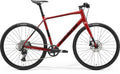 Side view of the Merida Speeder 500 III1, a high-end fitness bike with carbon fork.