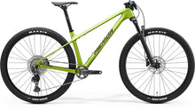 Merida BIG.NINE 3000 III1 cross-country bike with SR Suntour fork and Shimano 12-speed.
