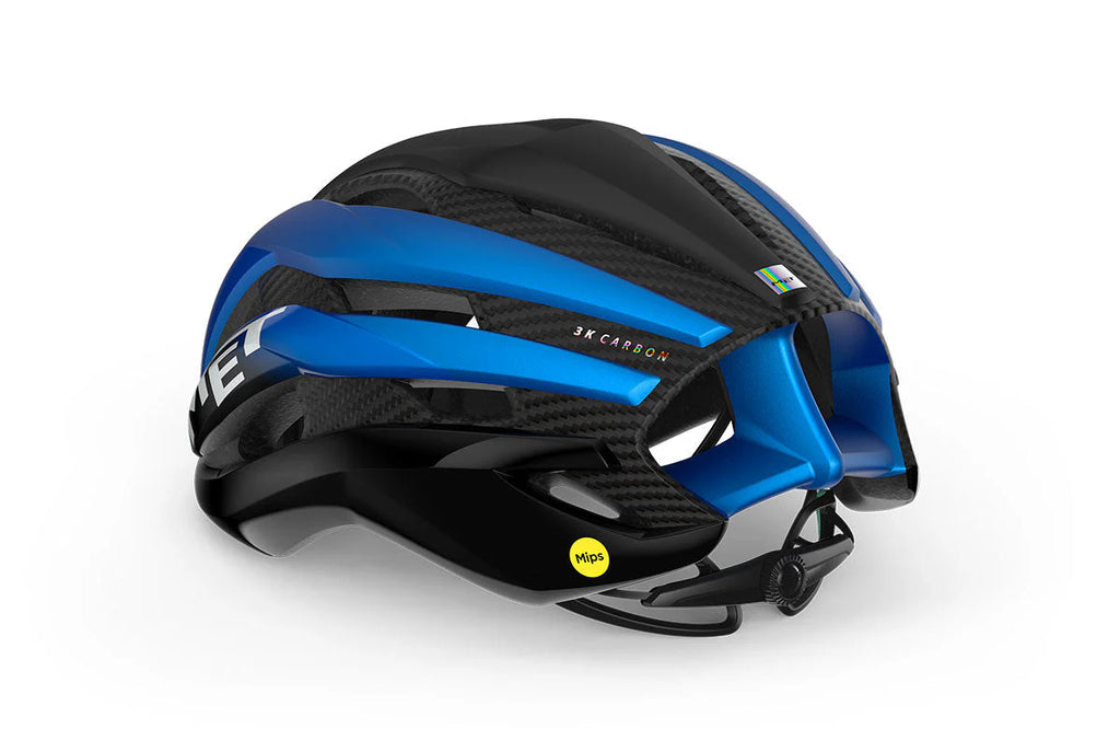 Shop MET TRENTA 3K CARBON CE (BLACK BLUE METALLIC/ MATT GLOSSY) Online in India | United By Cycling
