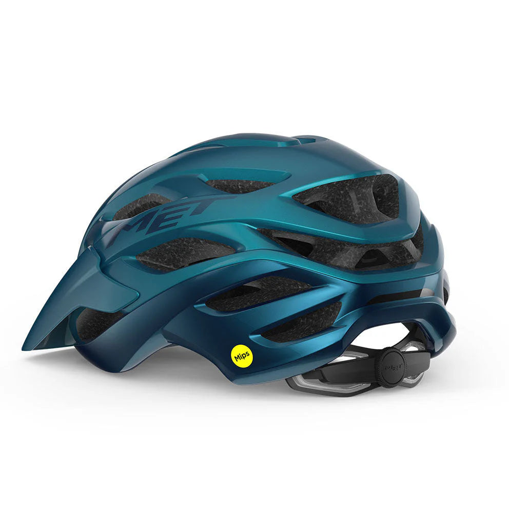 Shop MET VELENO MIPS CE (TEAL BLUE METALLIC / GLOSSY) Online in India | United By Cycling