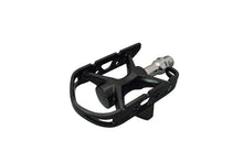 Single black MKS AR pedal with a smooth finish