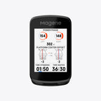 Magene C606 Pro GPS bike computer top view touchscreen display