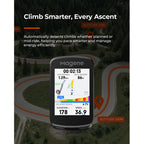 Magene C606 V2 with ClimbPro and Strava segments interface