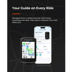 Magene C606 V2 smart cycling computer with sensors connectivity