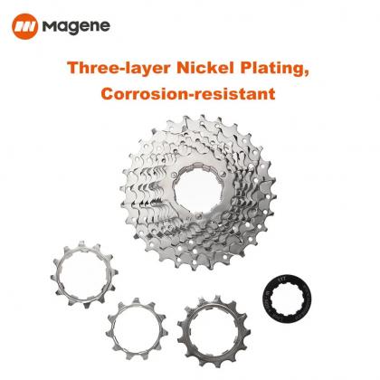 Durable Magene bike cassette with corrosion-resistant finish