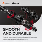 Experience top-notch riding comfort with the new Magura Superior tire, designed for road bikes and paired with Magene wheels.