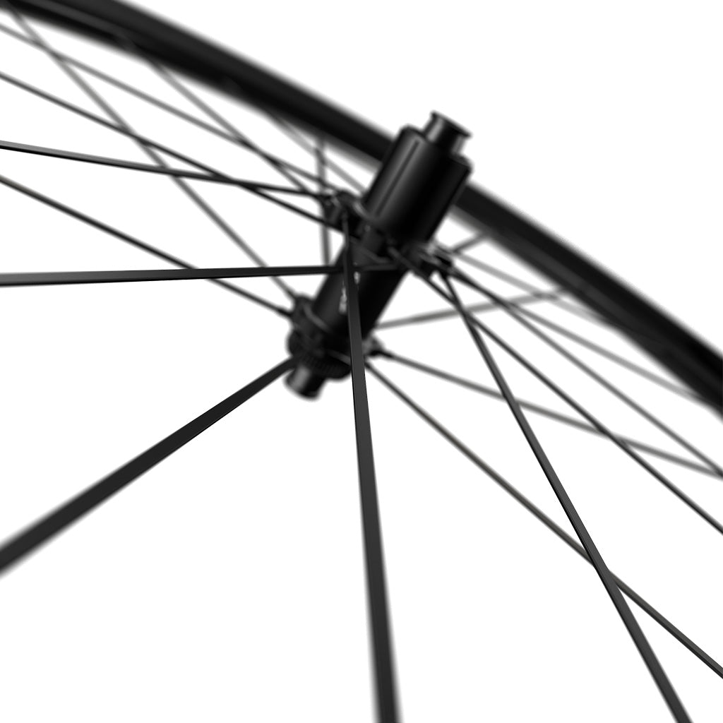 Front and rear replacement carbon spoke for EXAR DB508
