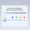 Magene H613 heart rate strap with 5-color zone indicator lights