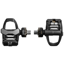 Magene black SPD-SL compatible power meter cycling pedals