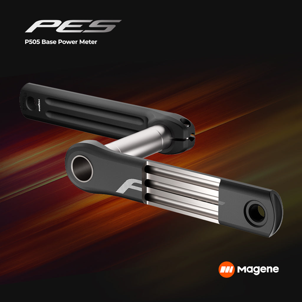 Magene PES crankset with high-precision strain gauges