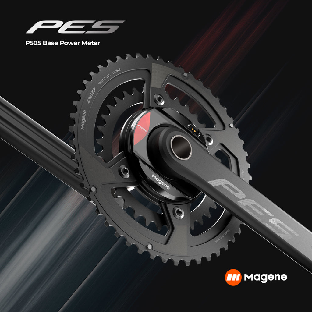 Magene road bike crankset power meter with IP67 rating