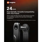 Magene PES crank arms and power meter components