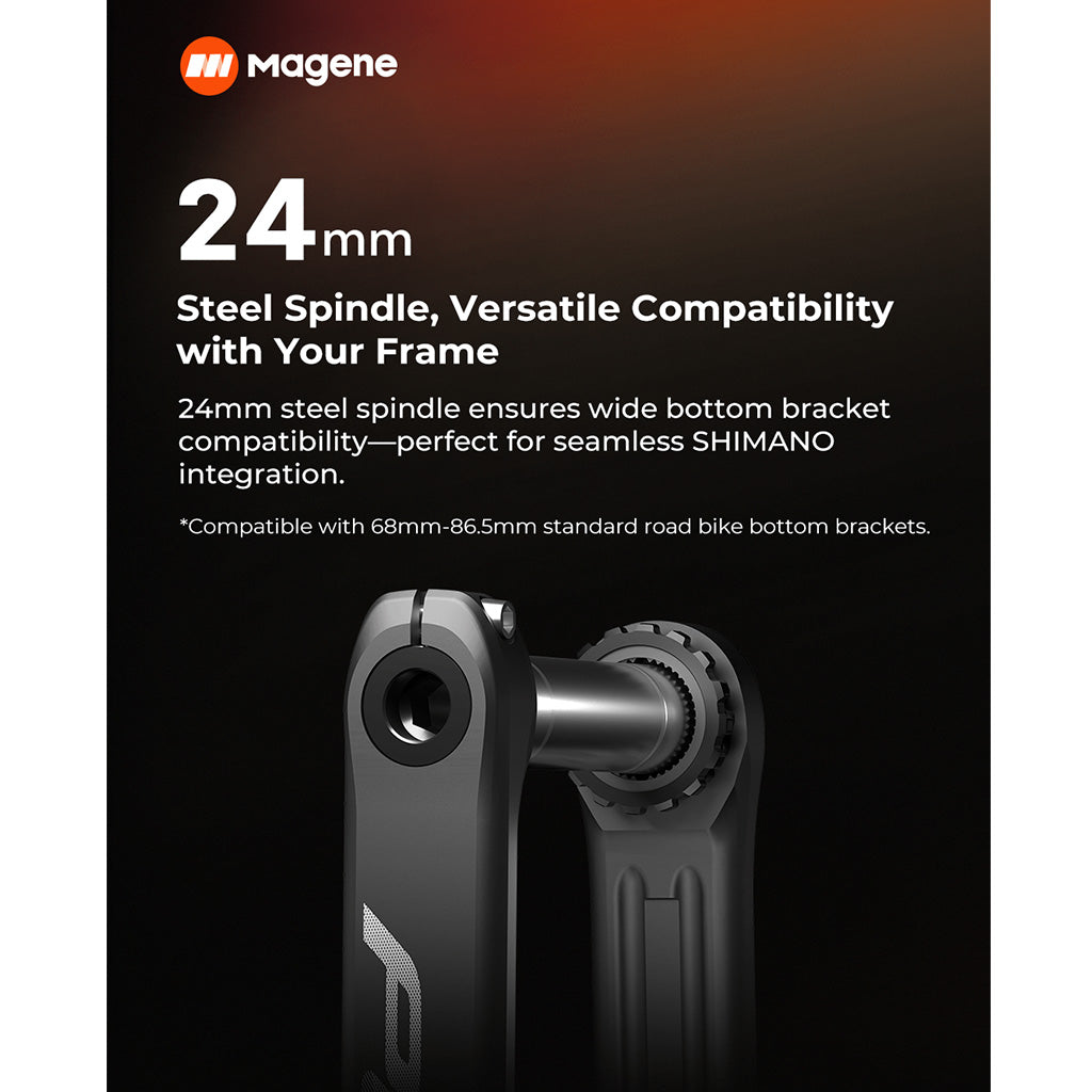 Magene PES crank arms and power meter components