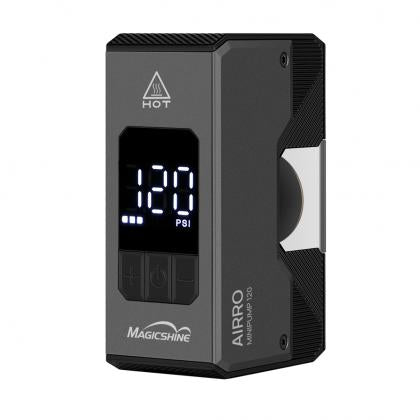Lightweight mini electric bike inflator up to 120 PSI