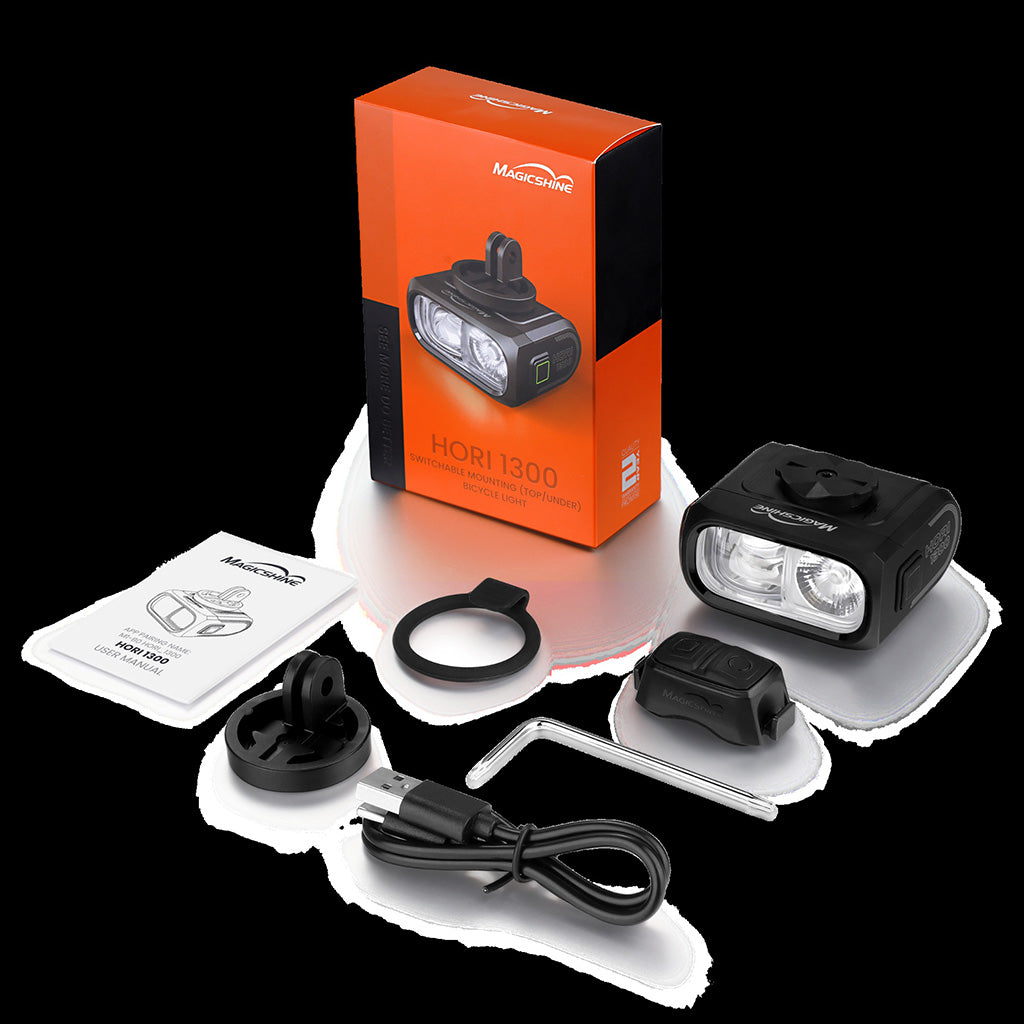Magicshine HORI 1300 dual mounted bike front light 1300 lumens